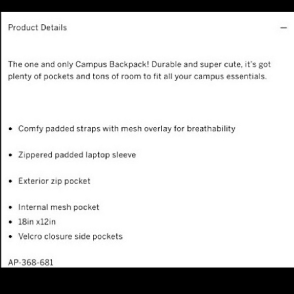 🆕RARE ▶PINK VS 🌴TROPICAL CAMPUS BACKPACK - Picture 5 of 6